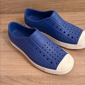 Native Kids Blue Slip-On Shoes